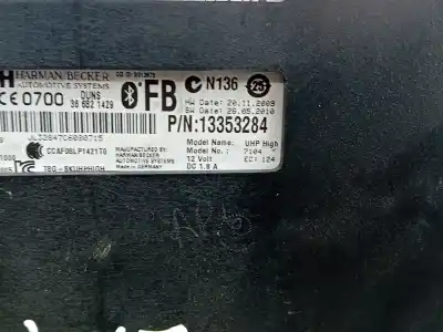 Автозапчастина б/у електронний модуль для opel insignia a (g09) 2.0 cdti (68) посилання на oem iam 13353284  