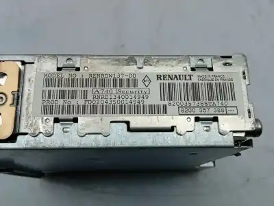 Second-hand car spare part audio system / radio cd for renault modus / grand modus (f/jp0_) 1.5 dci (fp0d jp0d) oem iam references 8200357388  