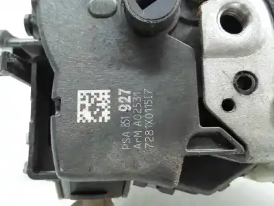 Pezzo di ricambio per auto di seconda mano serratura porta posteriore destra per peugeot 508 i (8d_) 1.6 hdi riferimenti oem iam psa 851927  