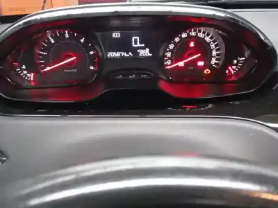 Pièce détachée automobile d'occasion COMPTEUR DE VITESSE TABLEAU DE BORD pour PEUGEOT 208 I (CA_, CC_)  Références OEM IAM 9801904580  