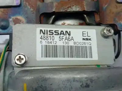 Peça sobressalente para automóvel em segunda mão coluna de direcção por nissan micra v (k14) 1.5 dci referências oem iam 488105fa6a  