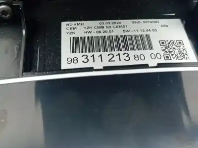 Second-hand car spare part dashboard for citroen c3 aircross ii (2r_, 2c_) 1.5 bluehdi 120 (2cyhxx) oem iam references 9831121380  