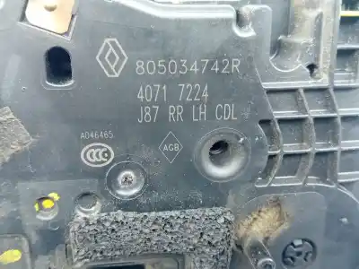 Автозапчасти б/у замок задней левой двери за renault captur i (j5_, h5_) 0.9 tce 90 ссылки oem iam 805034742r  