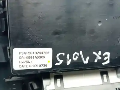 Автозапчасти б/у внутренний свет за ds ds 3 crossback (u_) 1.5 bluehdi 130 ссылки oem iam 9818744780  