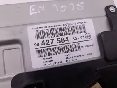 Автозапчасти б/у приборная доска за ds ds 3 crossback (u_) 1.5 bluehdi 130 ссылки oem iam 9842758480  