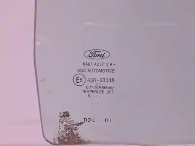 Second-hand car spare part rear left door window glass for ford fiesta vi (cb1, ccn) 1.4 tdci oem iam references 8a61a25713a  