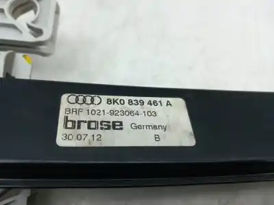 Автозапчасти б/у регулятор стекла заднего левого за audi a4 b8 avant (8k5) 2.0 tdi ссылки oem iam 8k0839461a  