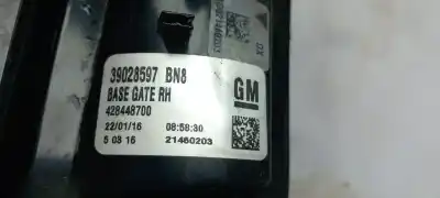 Автозапчастина б/у правий ліхтар в дверях для opel zafira tourer c (p12) 1.6 cdti (75) посилання на oem iam 39028597  