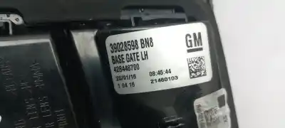 Автозапчастина б/у лівий задній ліхар в дверях для opel zafira tourer c (p12) 1.6 cdti (75) посилання на oem iam 39028598  