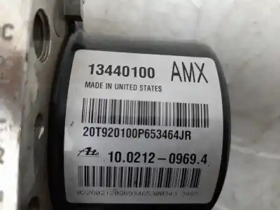 Second-hand car spare part abs control unit for opel zafira tourer c (p12) 1.6 cdti (75) oem iam references 13440100  