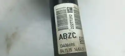 Second-hand car spare part front right shock absorber for opel adam (m13) 1.4 oem iam references 13408698  