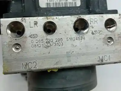 Pièce détachée automobile d'occasion boitier de commande de abs pour fiat 500 (312_) 1.3 d multijet (312axb1a) références oem iam 51824574  