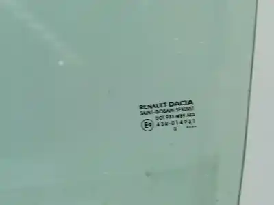 Second-hand car spare part front left door window glass for dacia lodgy (js_) 1.5 dci oem iam references   