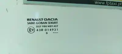 Second-hand car spare part rear left door window glass for dacia lodgy (js_) 1.5 dci oem iam references   