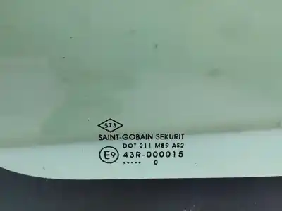 Second-hand car spare part rear left door window glass for dacia lodgy (js_) 1.5 dci oem iam references   