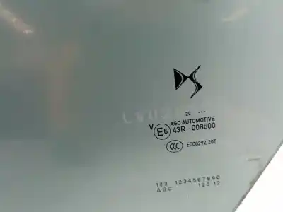 Автозапчасти б/у стекло задней левой двери за ds ds 3 crossback (u_) 1.2 puretech 100 hnk ссылки oem iam   