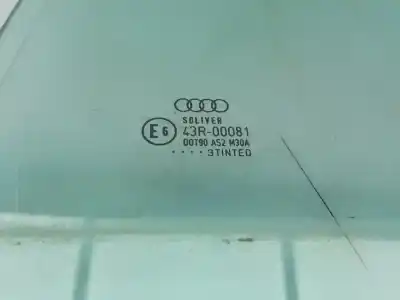 Автозапчасти б/у стекло задней левой двери за audi a4 b6 avant (8e5) 2.5 tdi ссылки oem iam   