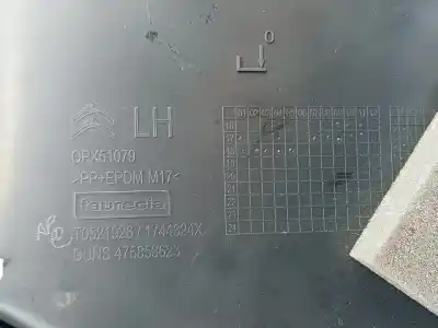 Автозапчастина б/у обкітка задніх лівіх дверей для citroen c3 aircross ii (2r_, 2c_) 1.2 puretech 110 (2rhnzb 2rhnzw 2rhnpx 2rhnpj) посилання на oem iam t0521926  