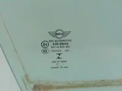 Автозапчастина б/у скло передній праві двері для mini mini 5-trg. (f55) cooper d посилання на oem iam   