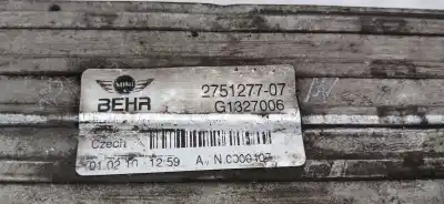 Peça sobressalente para automóvel em segunda mão intercooler por mini mini (r56) one d referências oem iam 2751277-07  