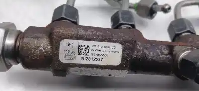 Автозапчастина б/у рампа инжектора для citroen c3 aircross ii (2r_, 2c_) 1.5 bluehdi 120 (2cyhxx) посилання на oem iam 9821399680  