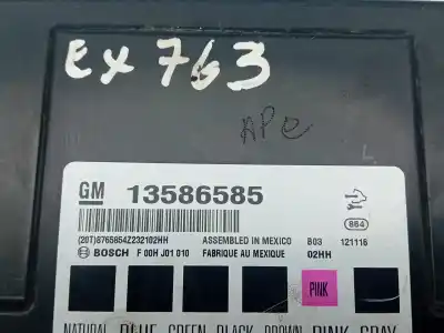 Автозапчастина б/у модуль комфорт для opel insignia a (g09) 2.0 cdti (68) посилання на oem iam 13586585  