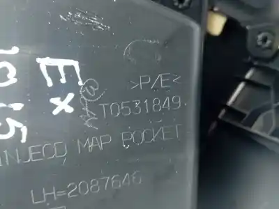 Автозапчастина б/у обкітка задніх лівіх дверей для ds ds 3 crossback (u_) 1.5 bluehdi 130 посилання на oem iam t0531849  