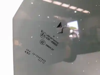 Автозапчасти б/у стекло задней правой двери за ds ds 3 crossback (u_) 1.5 bluehdi 130 ссылки oem iam   