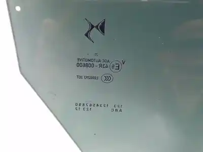 Автозапчасти б/у стекло задней левой двери за ds ds 3 crossback (u_) 1.5 bluehdi 130 ссылки oem iam   