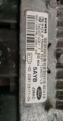 Second-hand car spare part ecu engine control for ford fusion (ju_) 1.4 tdci oem iam references 3s6112a650lb  