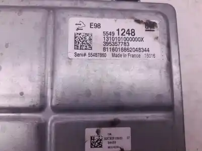 Second-hand car spare part ecu engine control for opel zafira tourer c (p12) 1.6 cdti (75) oem iam references a2c92816900  