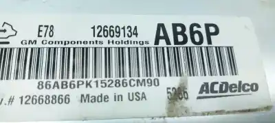 Second-hand car spare part ecu engine control for opel adam (m13) 1.4 oem iam references 12669134  