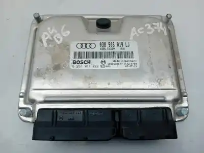 Автозапчасти б/у блок управления двигателем за audi a4 b6 avant (8e5) 1.9 tdi ссылки oem iam 038906019lj