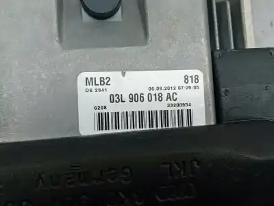 Автозапчасти б/у блок управления двигателем за audi a4 b8 avant (8k5) 2.0 tdi ссылки oem iam 03l906018ac  