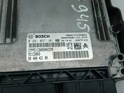 Автозапчастина б/у ебу контролер двигуна для citroen c3 aircross ii (2r_, 2c_) 1.5 bluehdi 120 (2cyhxx) посилання на oem iam   