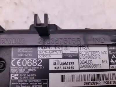 Автозапчасти б/у многофункциональный дисплей за renault captur i (j5_, h5_) 1.5 dci 90 ссылки oem iam 259153934r  