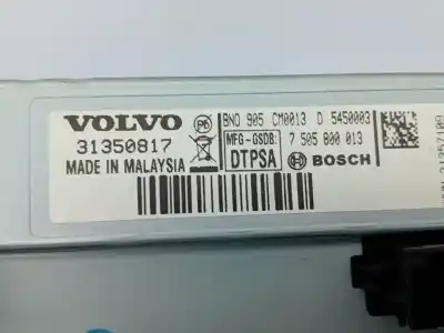 Автозапчасти б/у многофункциональный дисплей за volvo v40 hatchback (525) d2 ссылки oem iam 7505800013  