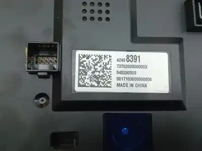 Second-hand car spare part multifunction display for opel mokka / mokka x (j13) 1.6 cdti 4x4 (_76) oem iam references 42498391  