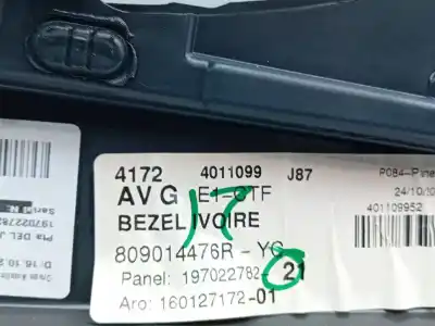 Second-hand car spare part left front door trim for renault captur i (j5_, h5_) 0.9 tce 90 oem iam references 809014476r  