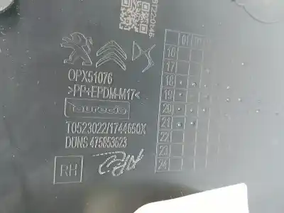 Автозапчасти б/у обивка задней правой двери за citroen c3 aircross ii (2r_, 2c_) 1.5 bluehdi 110 ссылки oem iam 475853623  
