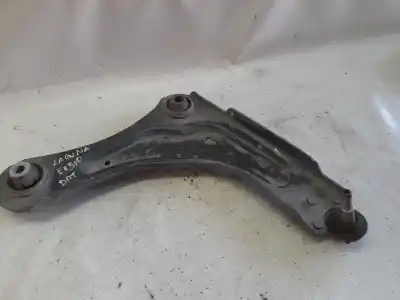 Peça sobressalente para automóvel em segunda mão BRAÇO DE SUSPENSÃO INFERIOR DIANTEIRO DIREITO por RENAULT LAGUNA III (BT0/1) Gasóleo 5P Referências OEM IAM   