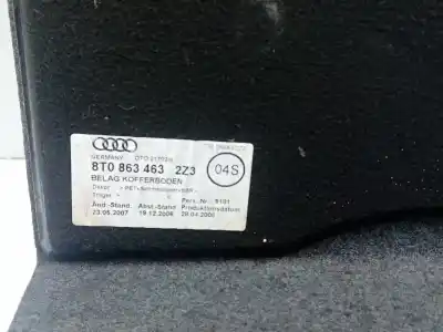 Second-hand car spare part rear bumper for audi a5 (8t3) 2.7 tdi oem iam references 8t08634632z3  