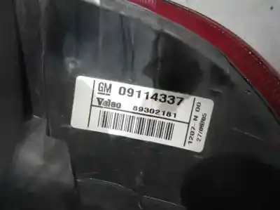 Pezzo di ricambio per auto di seconda mano luci posteriori destra per opel corsa c blue line riferimenti oem iam 09196364 89302181 09114337