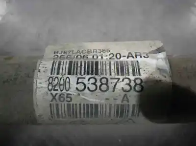 Pezzo di ricambio per auto di seconda mano trasmissione anteriore destra per renault clio ii fase ii (b/cb0) authentique riferimenti oem iam 8200571880  8200538738