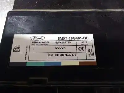 Second-hand car spare part comfort module for ford focus lim. (cb4) st oem iam references 5wk48779h  