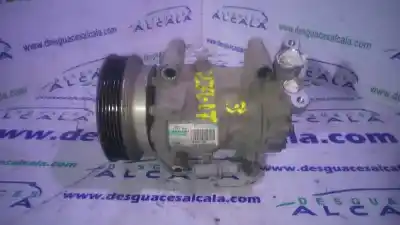 Peça sobressalente para automóvel em segunda mão compressor de ar condicionado a/a a/c por renault clio iii authentique referências oem iam 1900