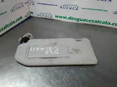 Peça sobressalente para automóvel em segunda mão pára-sol esquerdo por citroen c4 lim. seduction referências oem iam 