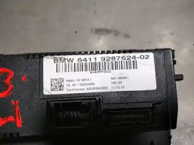 Second-hand car spare part climate control for bmw x1 (e84) xdrive 20 d oem iam references 928762402  
