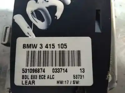 Second-hand car spare part headlights switch for bmw x3 (e83) 3.0d oem iam references 531096874  