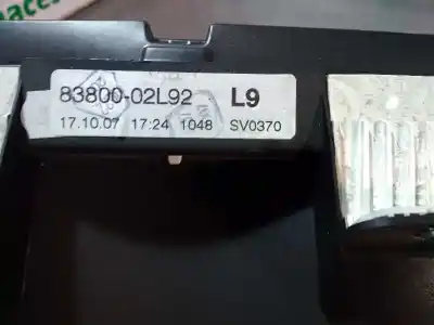 Peça sobressalente para automóvel em segunda mão quadrante por toyota auris luna referências oem iam 8380002l92  